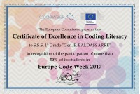 Certificate Excellence 2017 2018